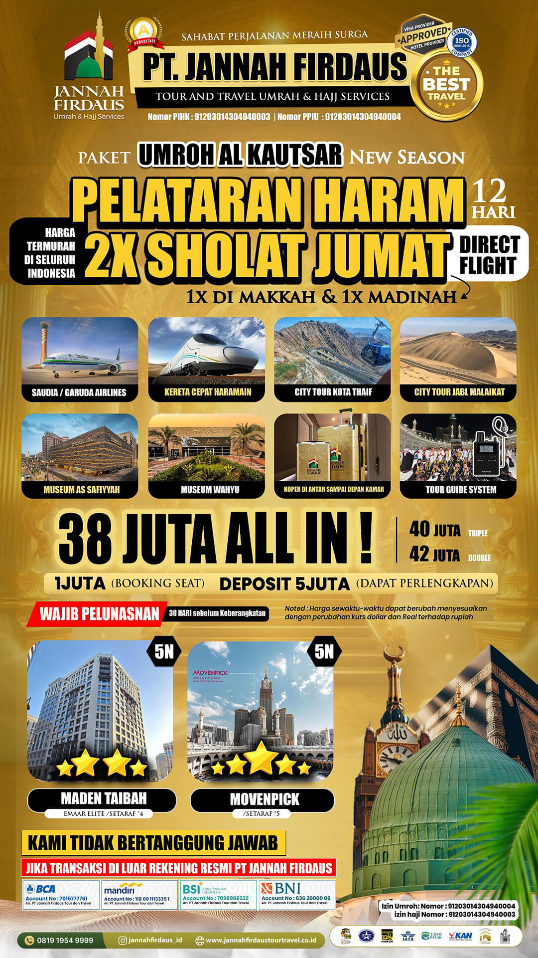 umroh 2025 alkautsar flyer