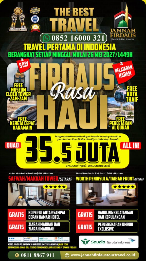 umroh 1449 hijriah paket firdaus