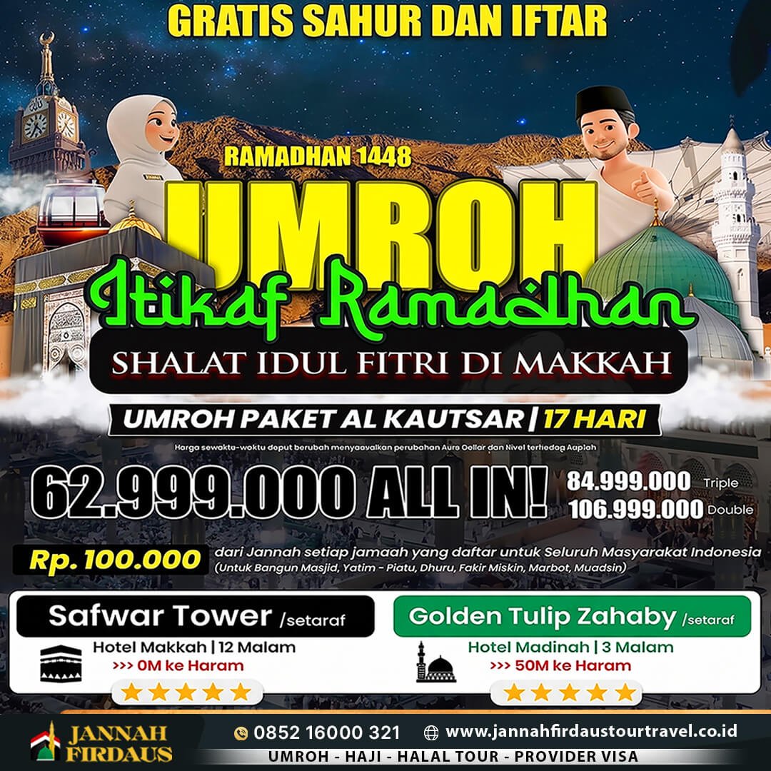 Umroh Itikaf Ramadhan VIP