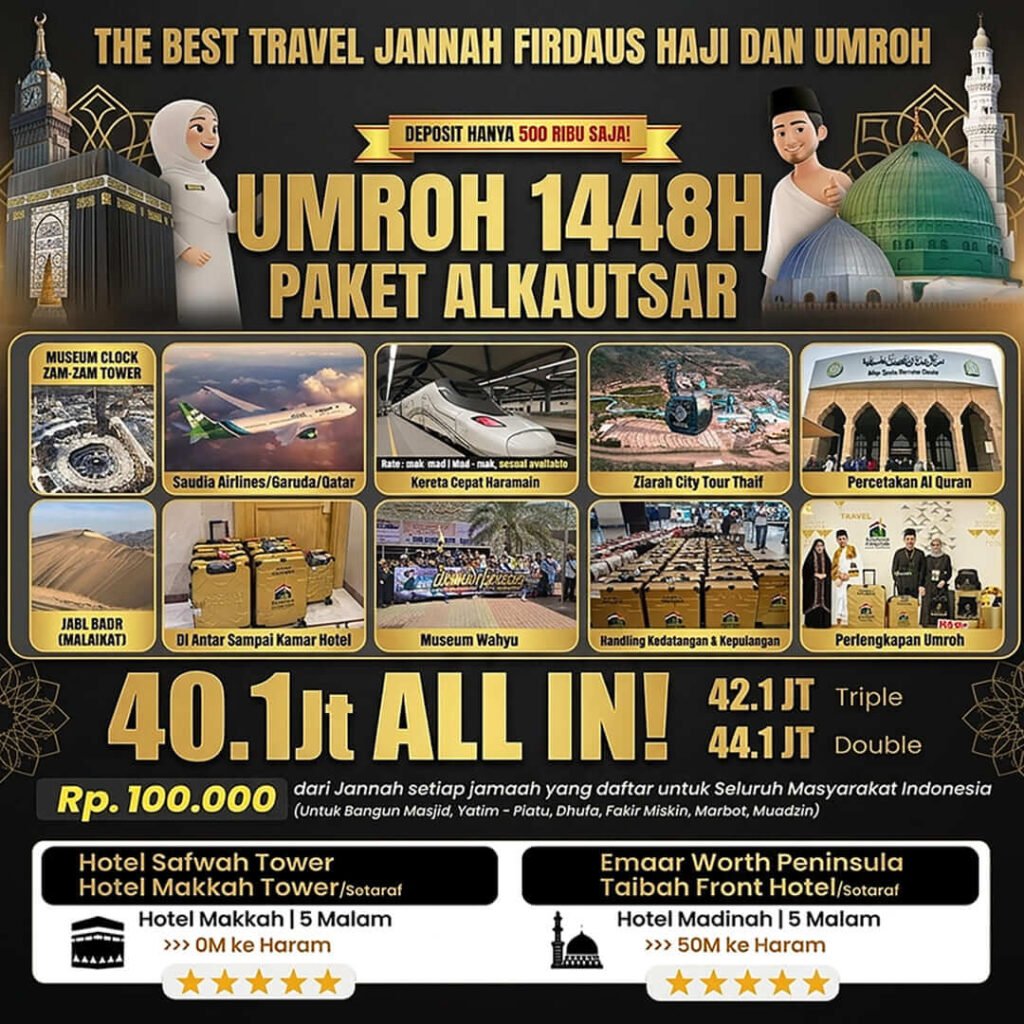 umroh 12 hari 2026 alkautsar