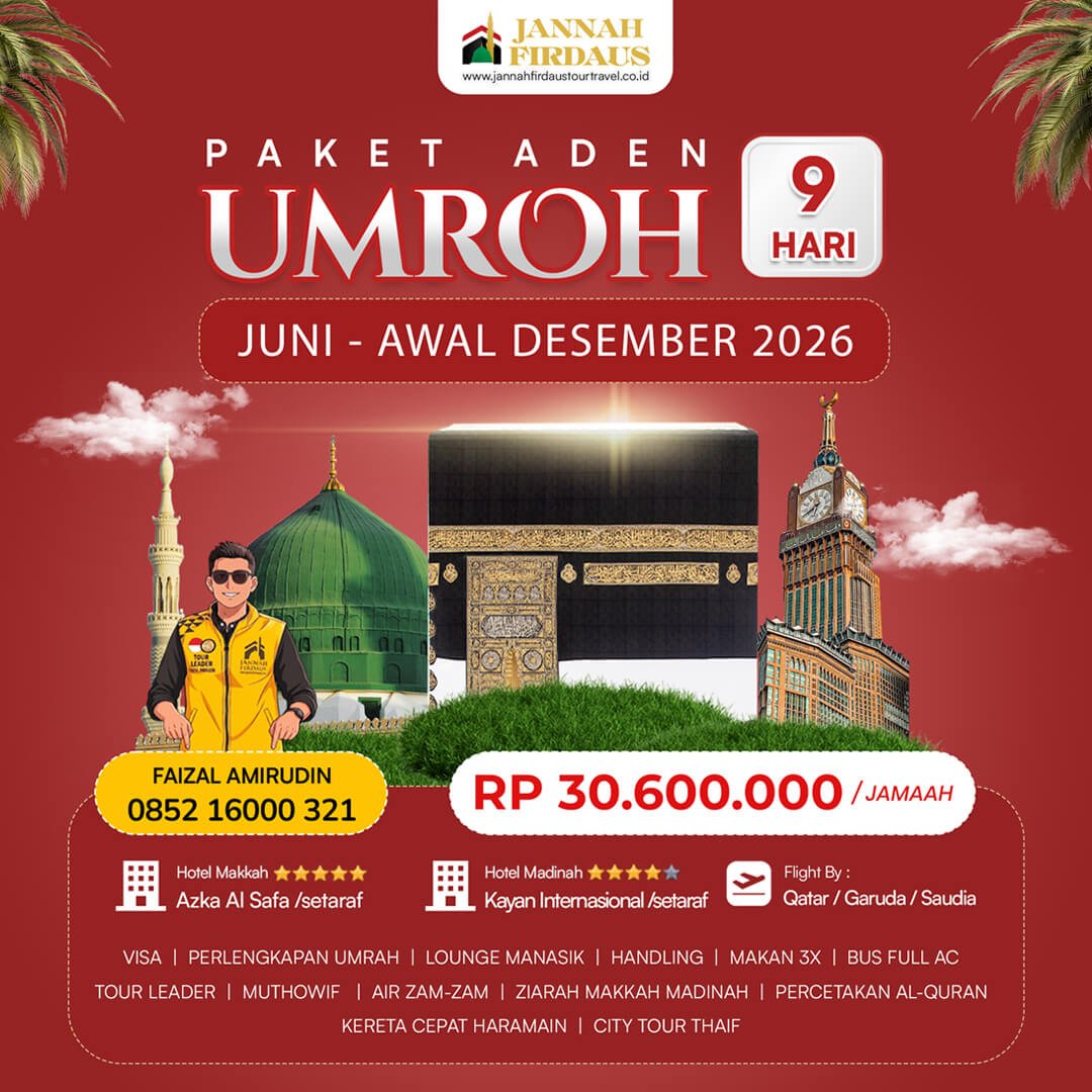 Harga Umroh 2026 3 umroh 2026 aden