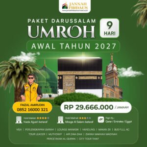 umroh awal tahun 2027 darussalam