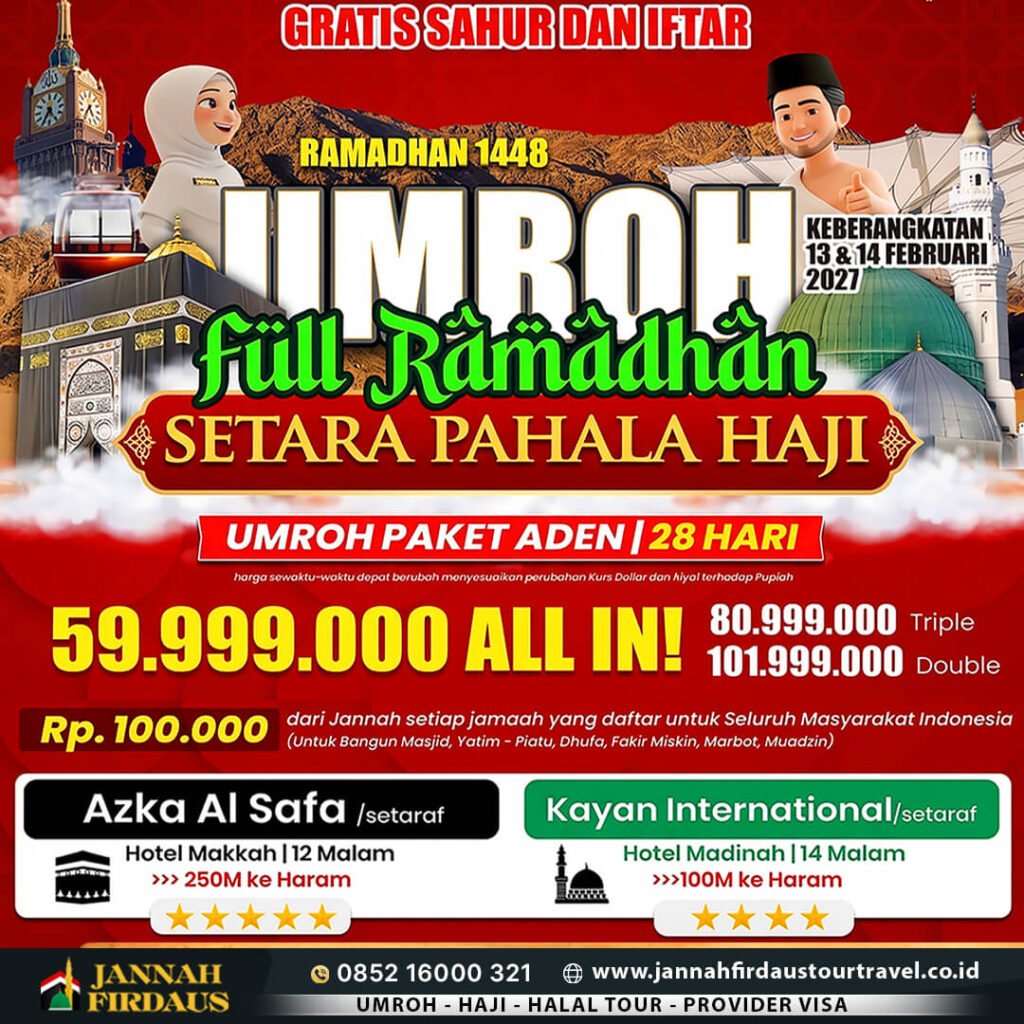 umroh full ramadhan 2027 aden
