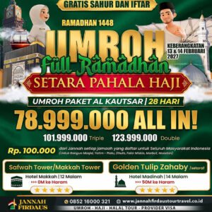 umroh full ramadhan 2027 alkautsar
