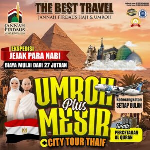 umroh plus mesir ekonomis 2026