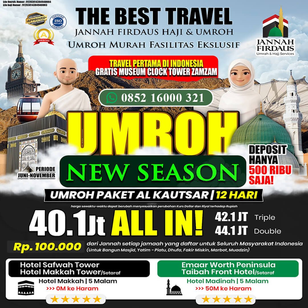 jannah firdaus umroh 2026 paket alkautsar