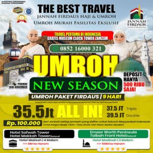 jannah firdaus umroh 2026 paket firdaus