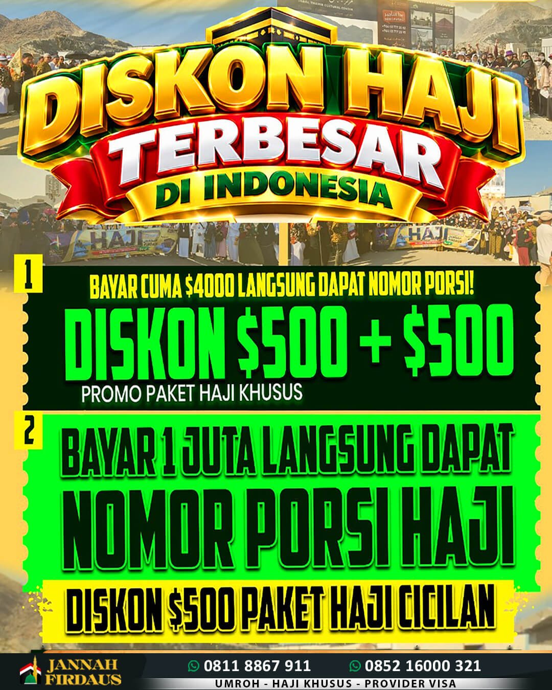 Promo Haji Khusus Jannah Firdaus 2026