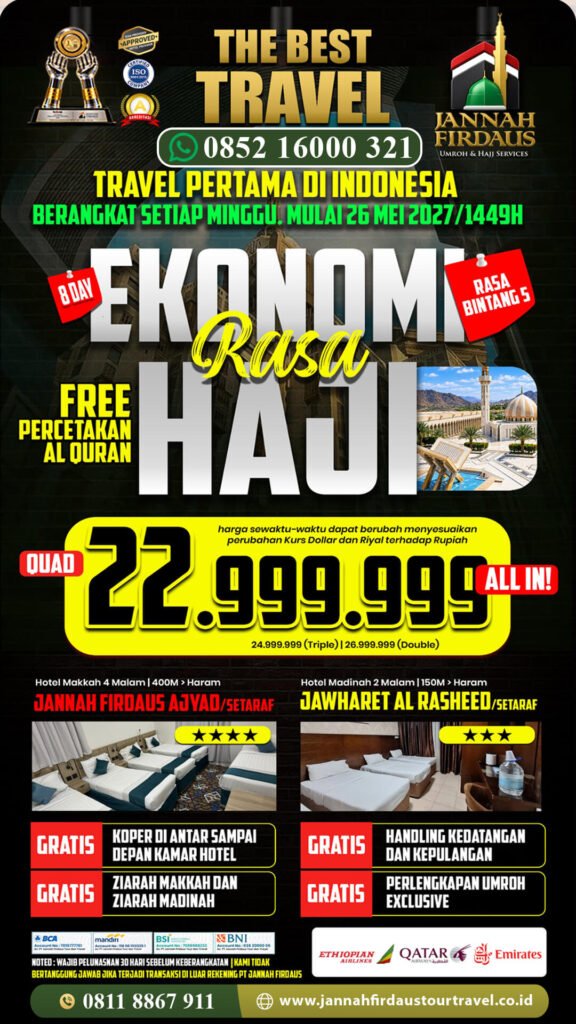 umroh 1449 hijriah paket promo ekonomis