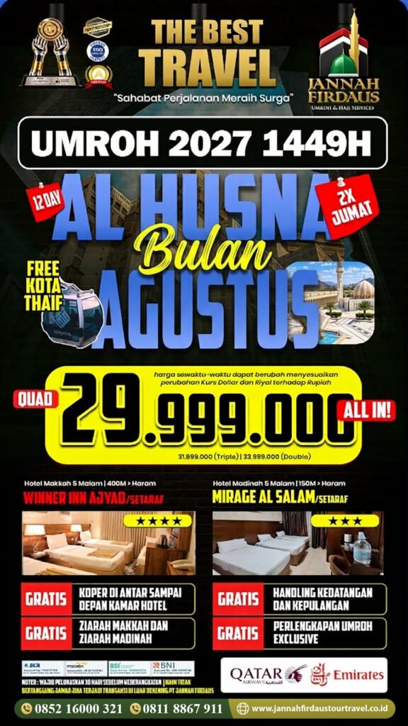 umroh agustus 2027 alhusna