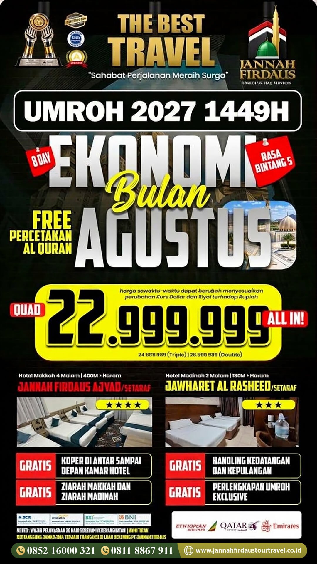 umroh agustus 2027 ekonomis