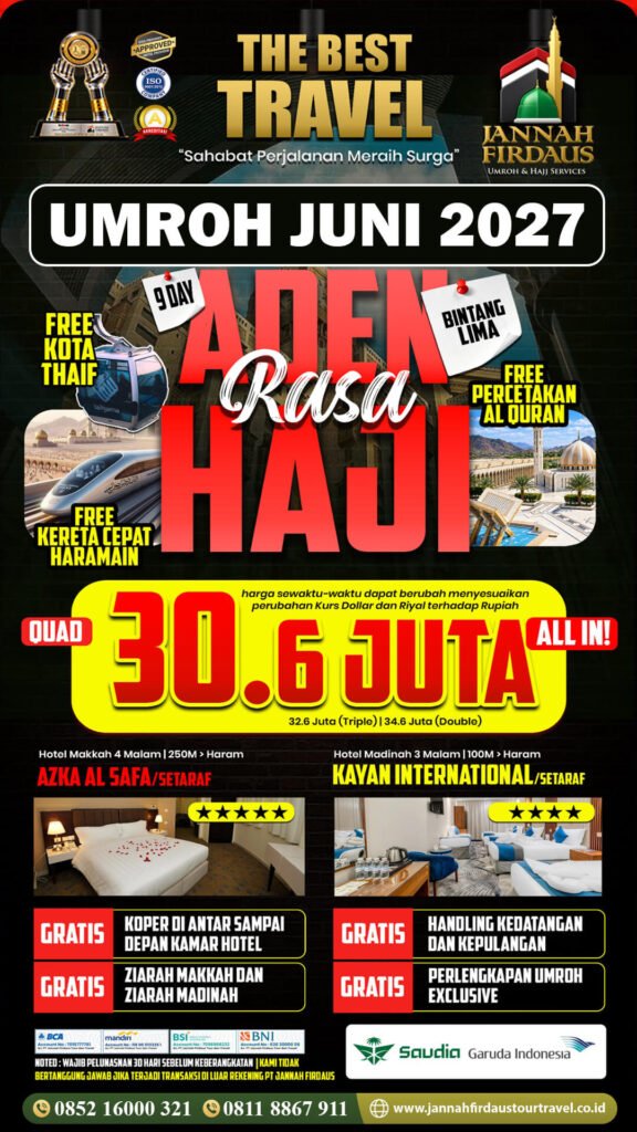 umroh juni 2027 aden
